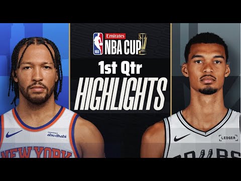 Spurs vs Knicks Full Game Highlights 1st Qtr | Dec 16| 2025 NBA Highlights - Emirates NBA Cup Finals