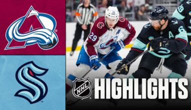 Avalanche vs. Kraken | NHL Highlights | December 16, 2025