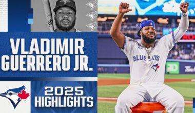 Vladimir Guerrero Jr.'s 2025 MLB highlights! (8 HR in LEGENDARY October for the Blue Jays! 🇨🇦)