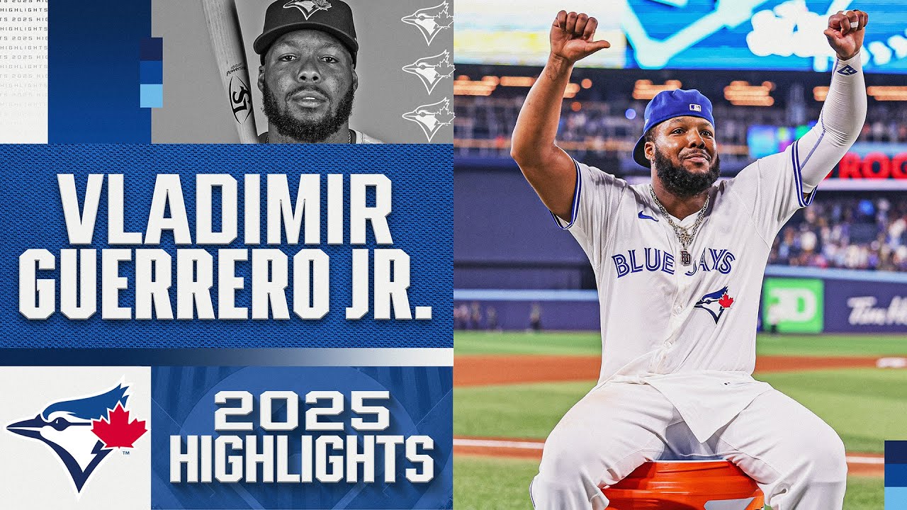Vladimir Guerrero Jr.'s 2025 MLB highlights! (8 HR in LEGENDARY October for the Blue Jays! 🇨🇦)