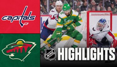 Capitals vs. Wild | NHL Highlights | December 16, 2025