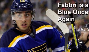 NHL Revenues Up, Blues Sign Fabbri, Stars' Road Streak Continues, Injury News