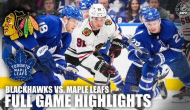 Chicago Blackhawks vs. Toronto Maple Leafs | Full Game Highlights | ESPN NHL