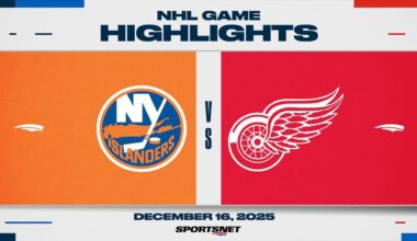 NHL Highlights | Islanders vs. Red Wings - December 16, 2025