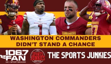 Commanders Didn’t Stand A Chance | Sports Junkies
