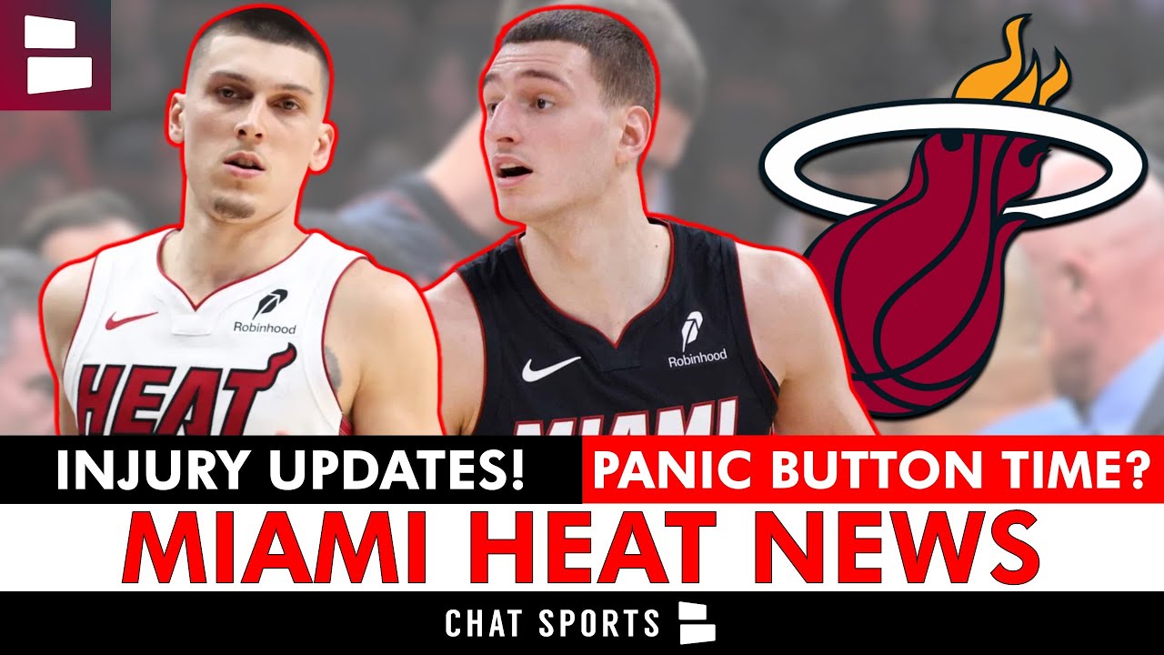 Miami Heat Injury News On Tyler Herro & Nikola Jovic + Heat Lose AGAIN! Time To Push Panic Button?