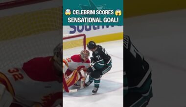 Celebrini's MUST-SEE spin cycle goal!