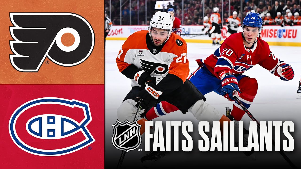 Flyers vs Canadiens 16/12/25 | Faits saillants