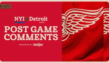 Alex DeBrincat, Axel Sandin-Pellikka, Todd McLellan Post Game Comments vs NYI | Dec. 16, 2025