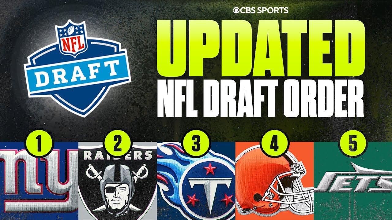 UPDATED 2026 NFL Draft Order after Week 15: Giants’ options at No. 1 | Jets trade up?