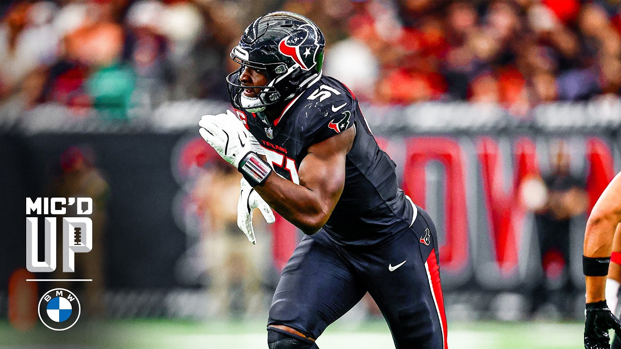 Every Snap Every Rush Will Anderson Jr. Mic’d Up vs Cardinals