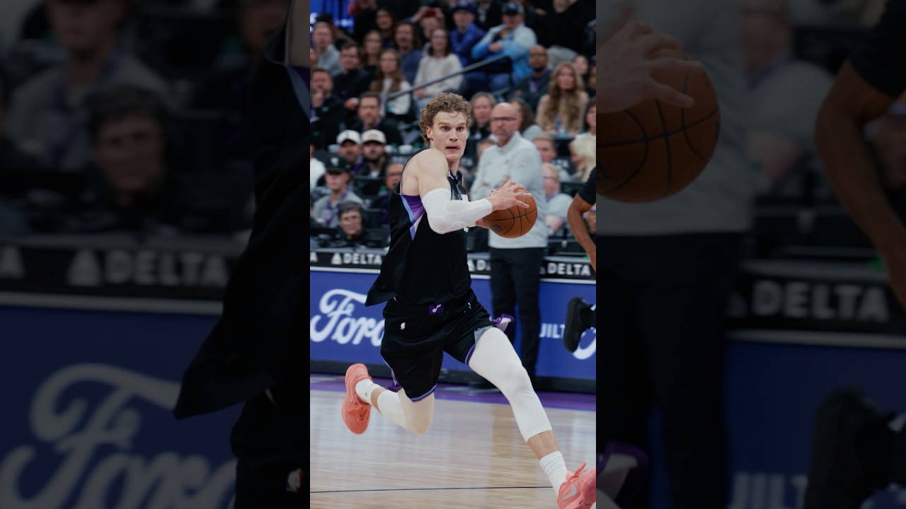 LAURI ALL THE WAY TO THE RACK #nba #shorts #laurimarkkanen #utahjazz
