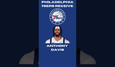 TRADING Anthony Davis To The Philadelphia 76ers! #nba #basketball #viral