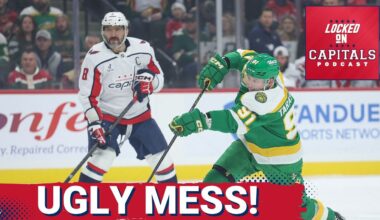 EMERGENCY: Washington Capitals’ SLUMP Continues as Charlie Lindgren UNDERPERFORMS Versus Wild