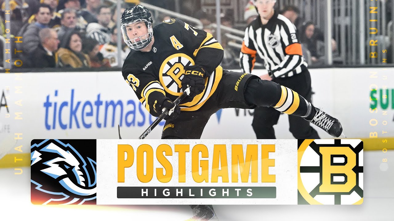 CONDENSED GAME: Boston Bruins vs. Utah Mammoth - 12/16/2025