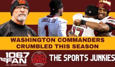 Commanders Fell Off A Cliff | Sports Junkies
