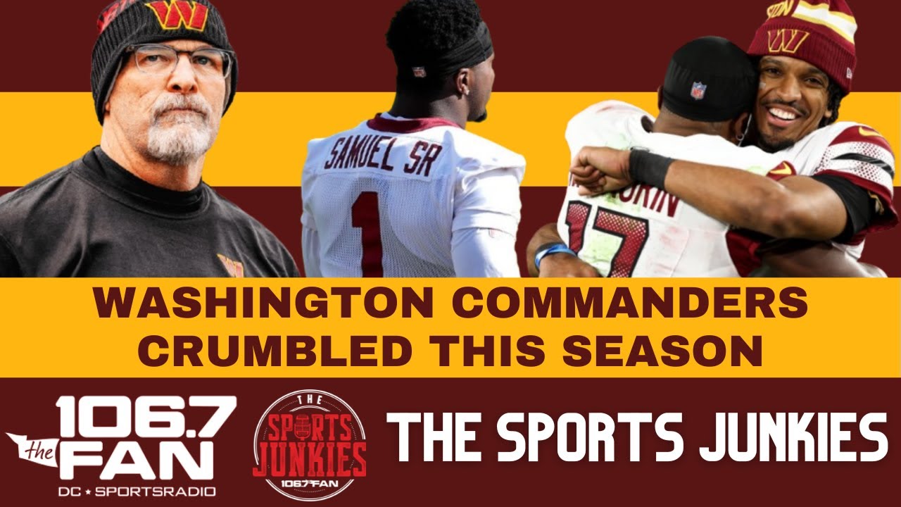 Commanders Fell Off A Cliff | Sports Junkies