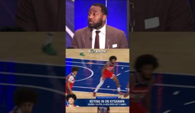 John Wall has a message for Kyshawn George 🤝 🏀 #wizards #nba #shorts