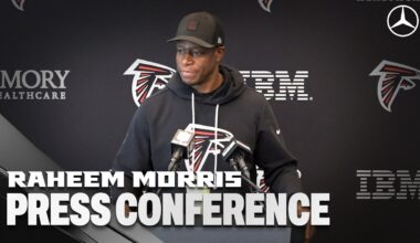 Head Coach Raheem Morris Week 16 Media Availability | Wednesday, December 17th | Press Conference