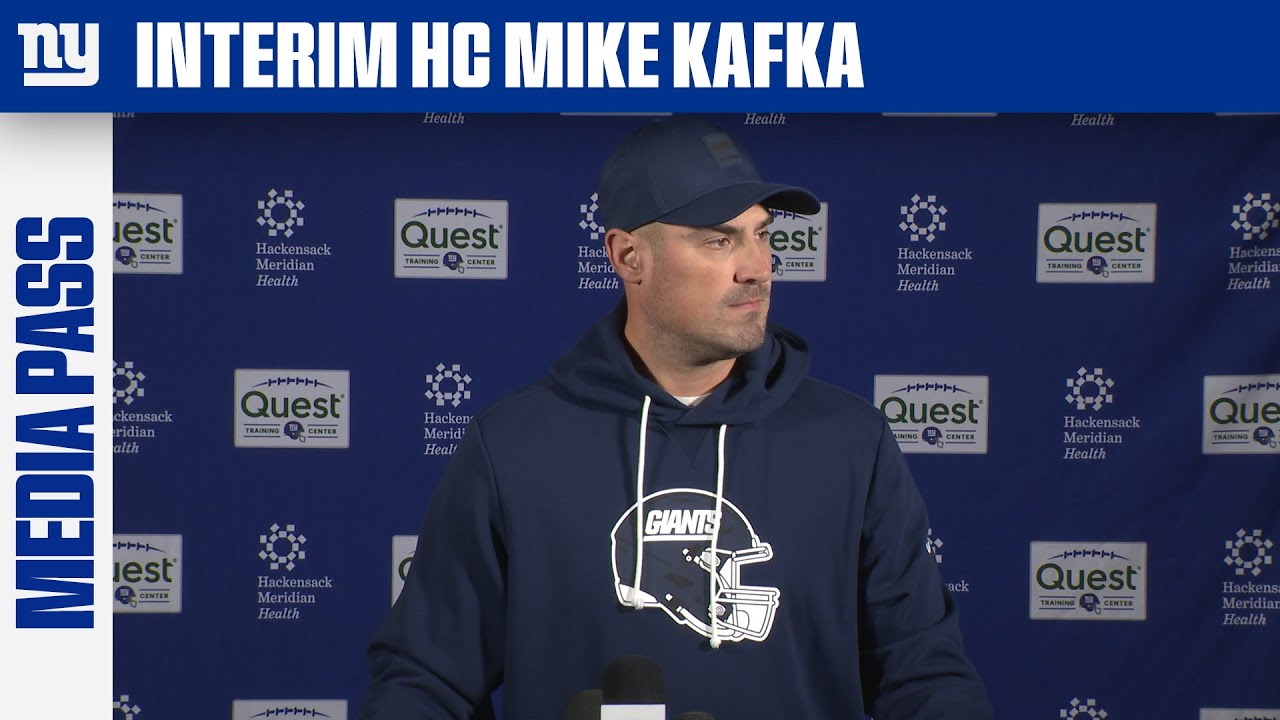 Mike Kafka Previews Matchup vs. Vikings | New York Giants