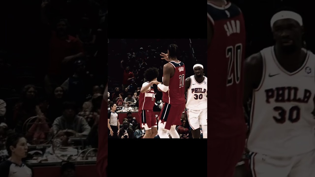 🗳️ Vote Alex Sarr for #nbaallstar at the link in the description 🌟 📲 #edit #sportshorts #france #nba