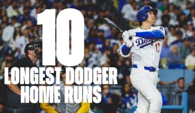 10 Longest Dodger Home Runs - 2025 Los Angeles Dodgers Season