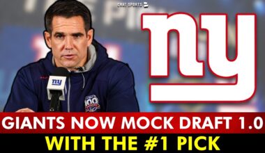 New York Giants Mock Draft 1.0 With The #1 Pick