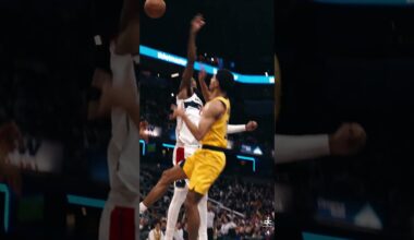 Lights, Camera, All-Sarr 🎬 #allstar #nba #alexsarr #shorts #basketball