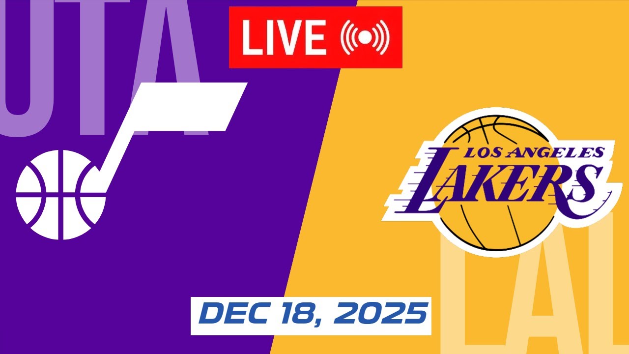 NBA LIVE! Los Angeles Lakers vs Utah Jazz | December 18, 2025 NBA Regular Season LIVE
