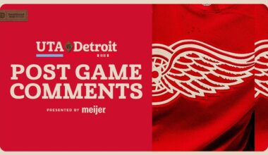 Dylan Larkin, Emmitt Finnie, Todd McLellan Post Game Comments vs. UTA | Dec. 17, 2025