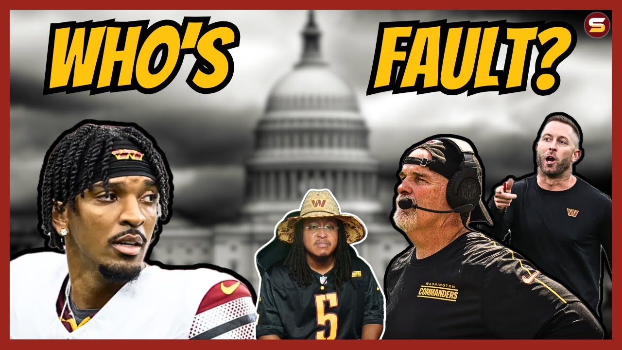 The Commanders Have A Jayden Daniels PROBLEM.....