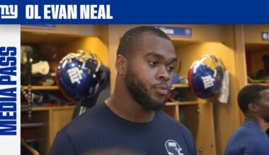 Evan Neal on Being Designated for Return From IR | New York Giants