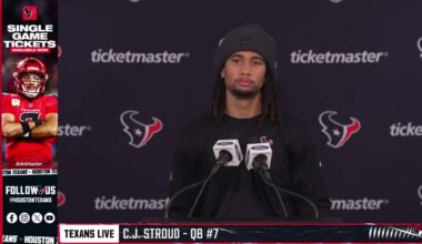 LIVE: The Houston Texans address the media