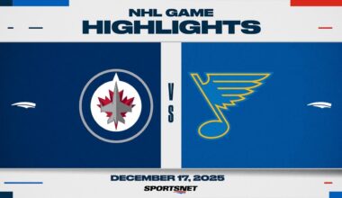 NHL Highlights | Jets vs. Blues - December 17, 2025