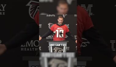 Kirk Cousins was excited to talk advanced ball 🧠 (via @atlantafalcons/TT)