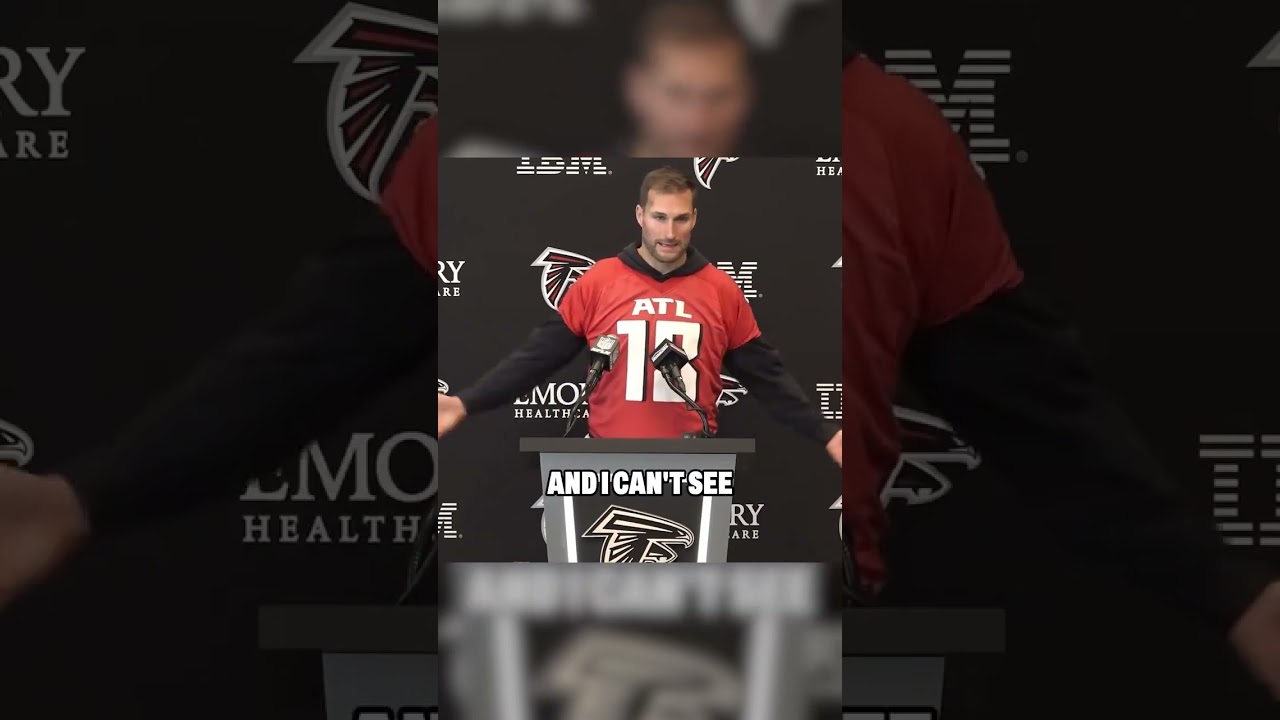Kirk Cousins was excited to talk advanced ball 🧠 (via @atlantafalcons/TT)