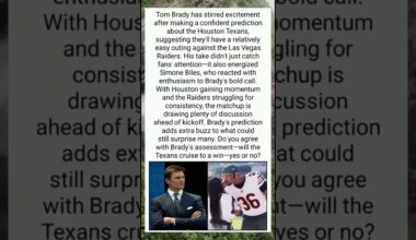 Tom Brady’s Bold Texans Prediction Fires Up Simone Biles 🔥🏈
