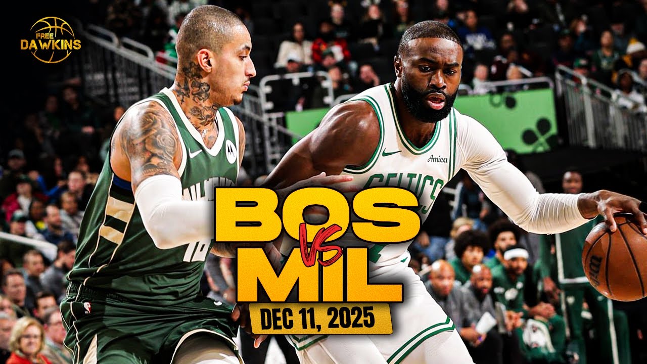 Boston Celtics vs Milwaukee Bucks Full Game Highlights | Dec 11, 2025 | FreeDawkins