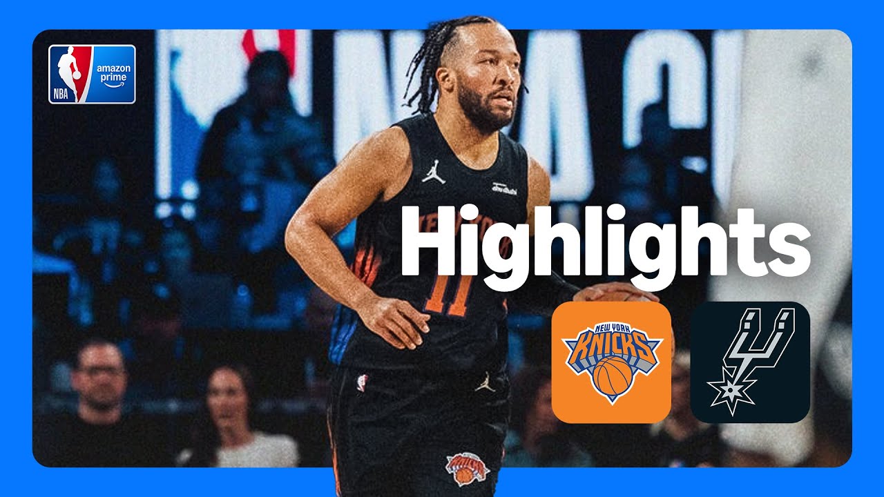 New York Knicks vs. San Antonio Spurs | Komplettes NBA Cup-Highlight-Video | 17. Dezember 2025