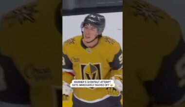Marner’s Shootout Goal Was Waived Off 🚫