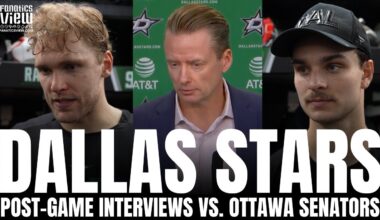 Mikko Rantanen, Wyatt Johnston, Jason Robertson & Glen Gulutzan Recap Stars ELITE Run vs. Ottawa