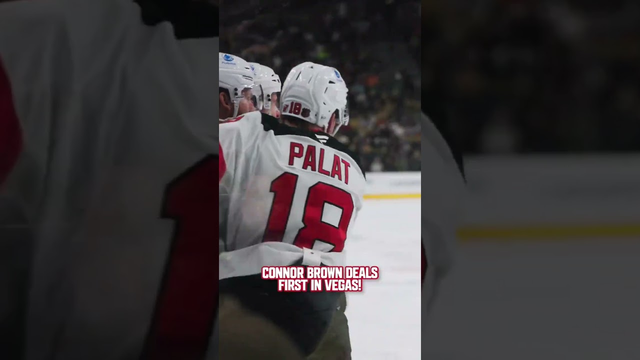 All in. Game over. #jesperbratt #brattman #njdevils #devilsvsgoldenknights #NHL