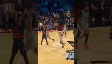 JORDAN CLARKSON CLUTCH 3 🤩 #nba #nyknicks #jordanclarkson