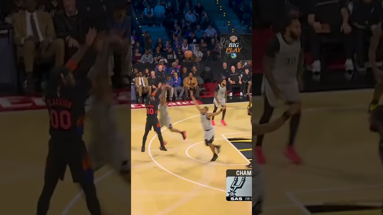 JORDAN CLARKSON CLUTCH 3 🤩 #nba #nyknicks #jordanclarkson