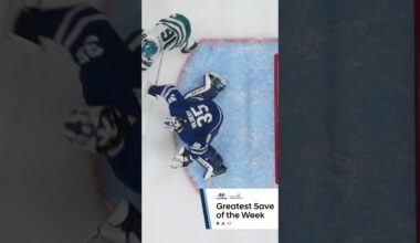 Hildeby reaches back behind him for mind-boggling glove grab  😱👏