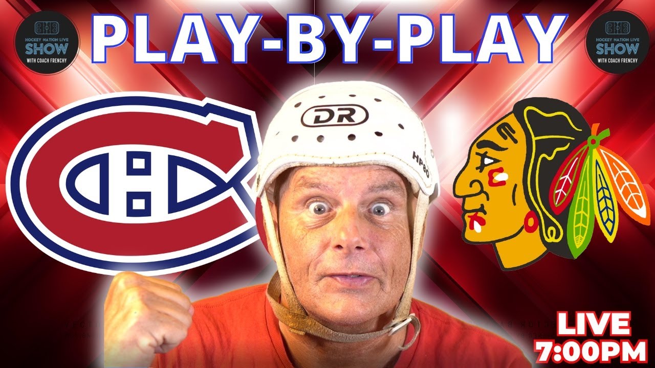 NO BEDARD? 🚨 MUST WIN! Montreal Canadiens vs Chicago Blackhawks | Play by Play