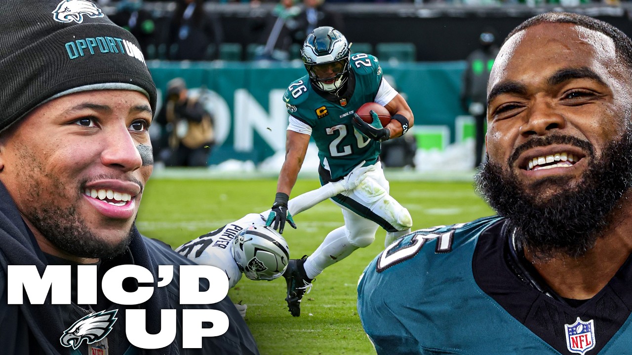 Saquon Barkley & Brandon Graham Mic'd Up in SHUTOUT Win vs Raiders