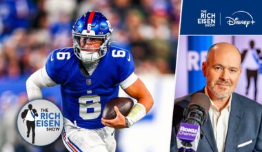 Rich Eisen on His Growing Level of Concern for New York Giants QB Jaxson Dart