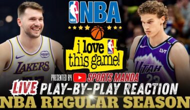 🔴LAKERS VS UTAH JAZZ │ 2025-26 NBA REGULAR SEASON - Basketball Play-By-Play Reaction & Scoreboard
