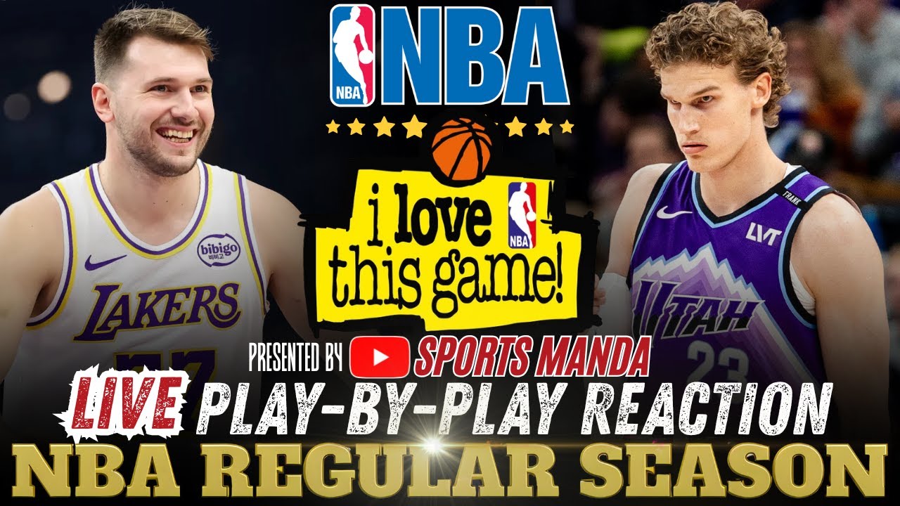 🔴LAKERS VS UTAH JAZZ │ 2025-26 NBA REGULAR SEASON - Basketball Play-By-Play Reaction & Scoreboard